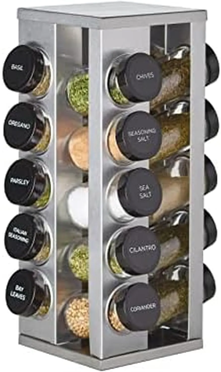 Kamenstein Revolving Spice Rack in use – MyLivon kitchen setup