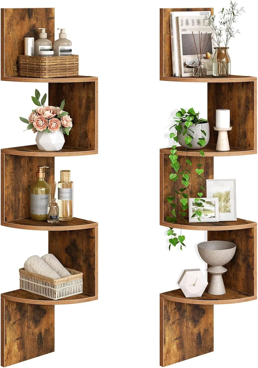 corner wall mounted shelves for kitchen and home storage – Mylivon review