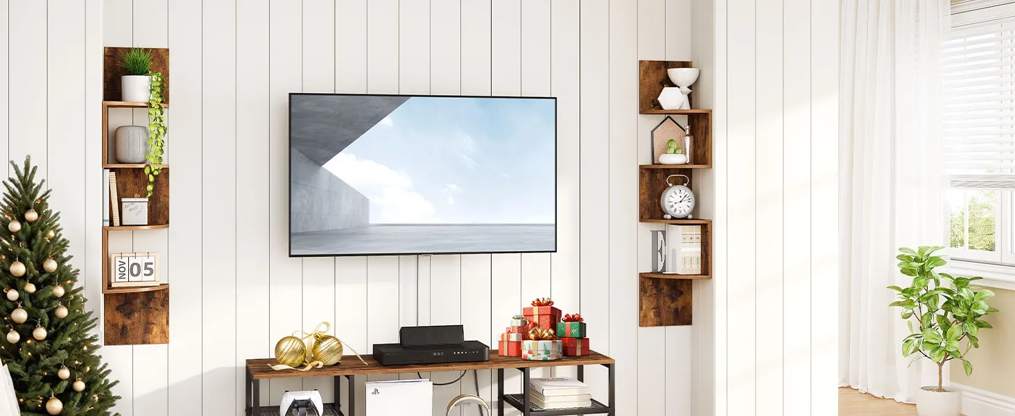 Corner Wall Mounted Shelves Review – 7 Genius Benefits 1 corner wall mounted shelves with spices and jars – Mylivon