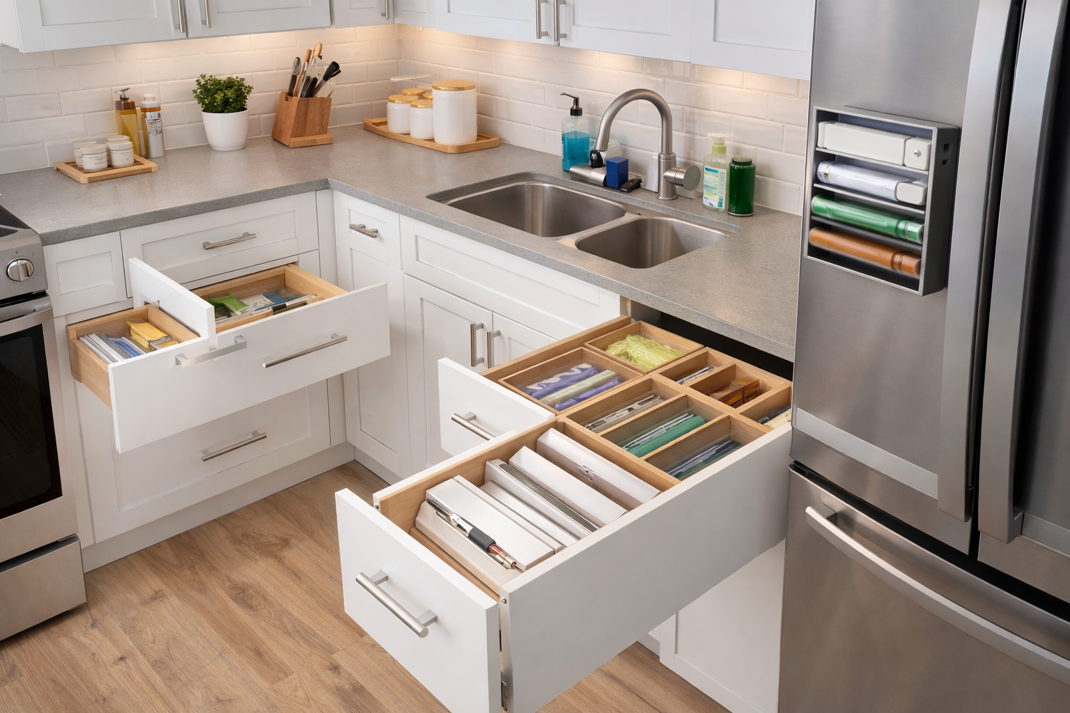 how to organize your kitchen like a pro with smart storage solutions