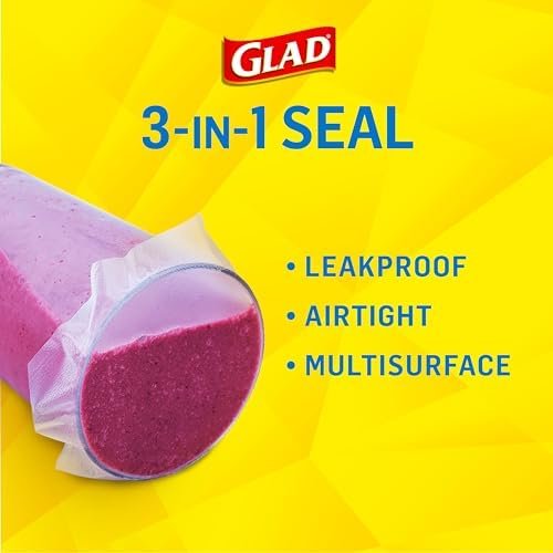 Glad Press’n Seal food plastic wrap for sealing leftovers