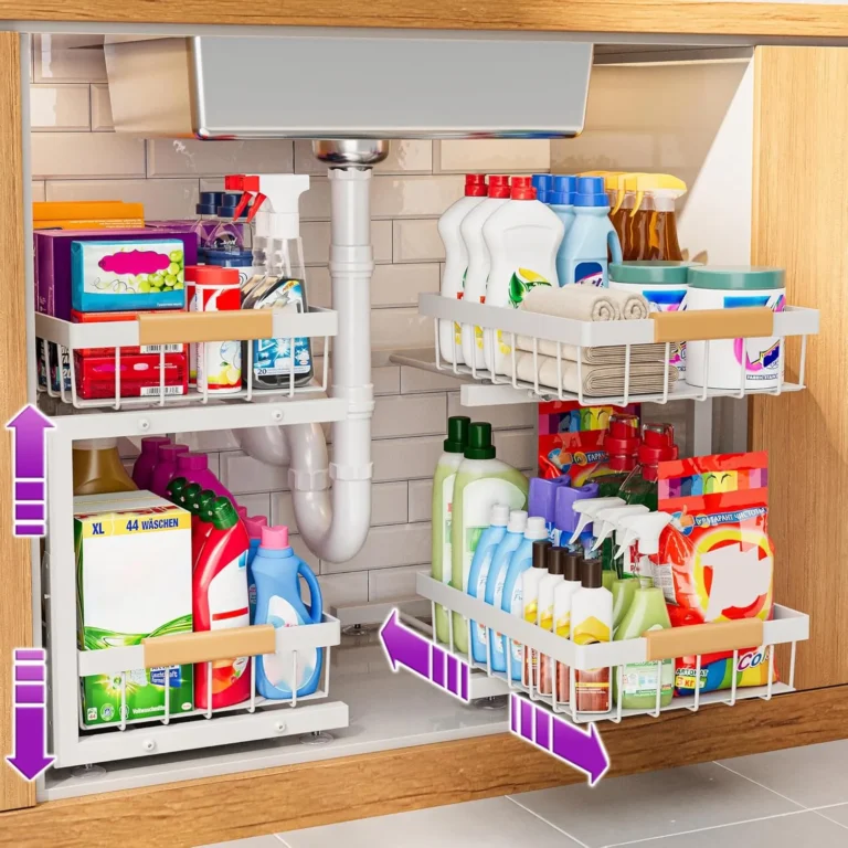 Under Sink Expandable Organizer Review – 7 Proven Benefits 4 under sink expandable organizer for kitchen and bathroom storage – Mylivon review
