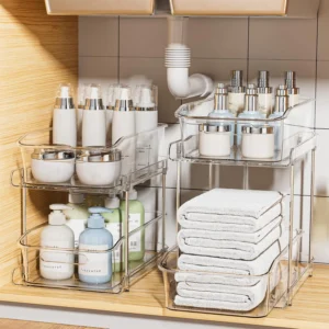 pull out cabinet organizer for kitchen and pantry storage – Mylivon review