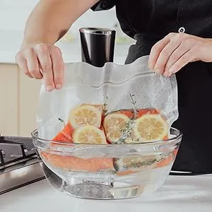 FoodSaver vacuum seal rolls in use – MyLivon freezer setup