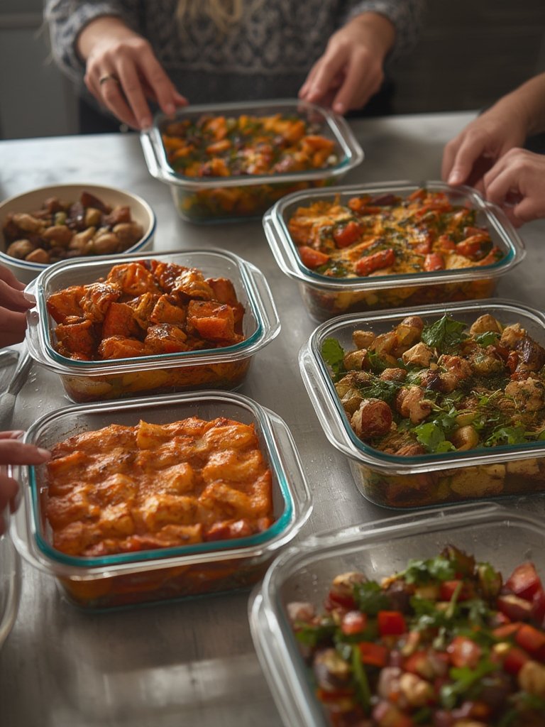 glass containers in action