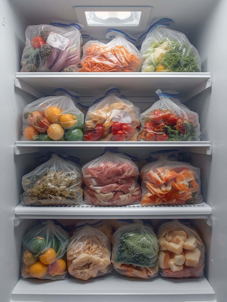 Freezer Bags: 7 Ultimate Checklist For Amazing Food Storage 3 Freezer bags in action