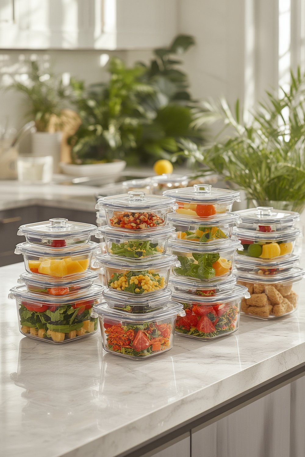 glass containers product view
