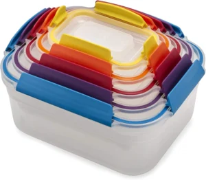 Joseph Joseph Nest Lock 10 piece food storage containers leakproof
