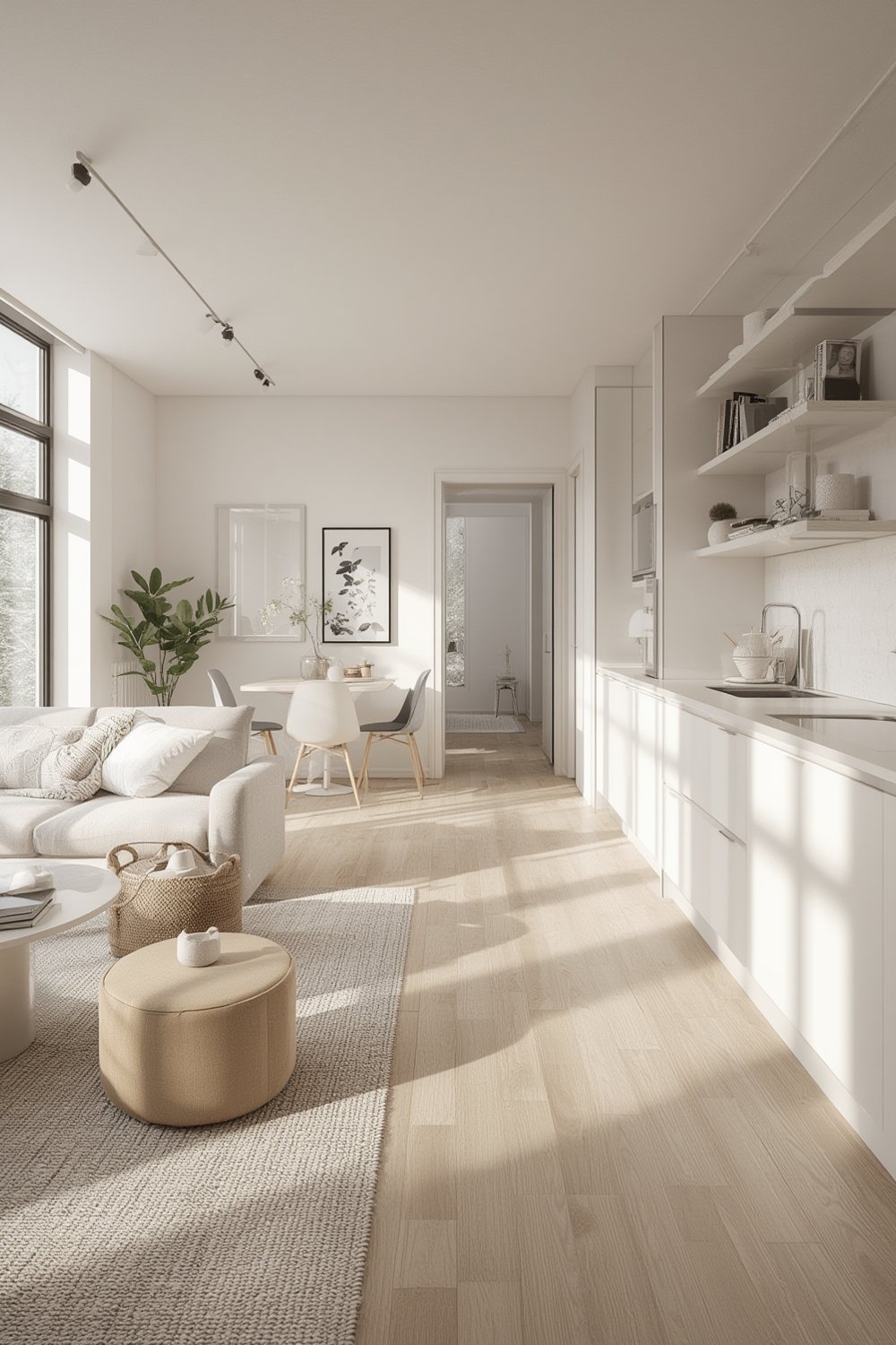 small apartment organization ideas - Illustration 1