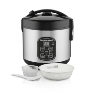Hamilton Beach digital rice cooker and food steamer