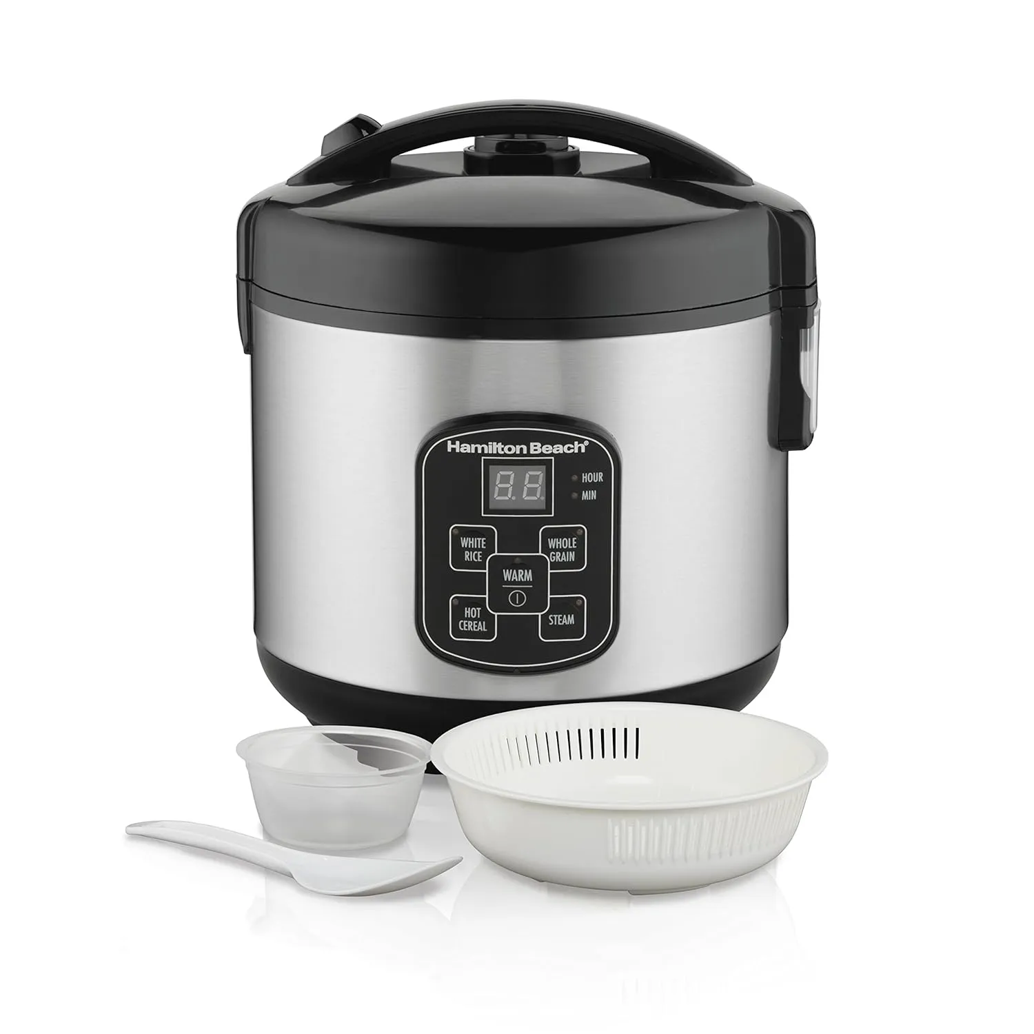 Hamilton Beach digital rice cooker and food steamer