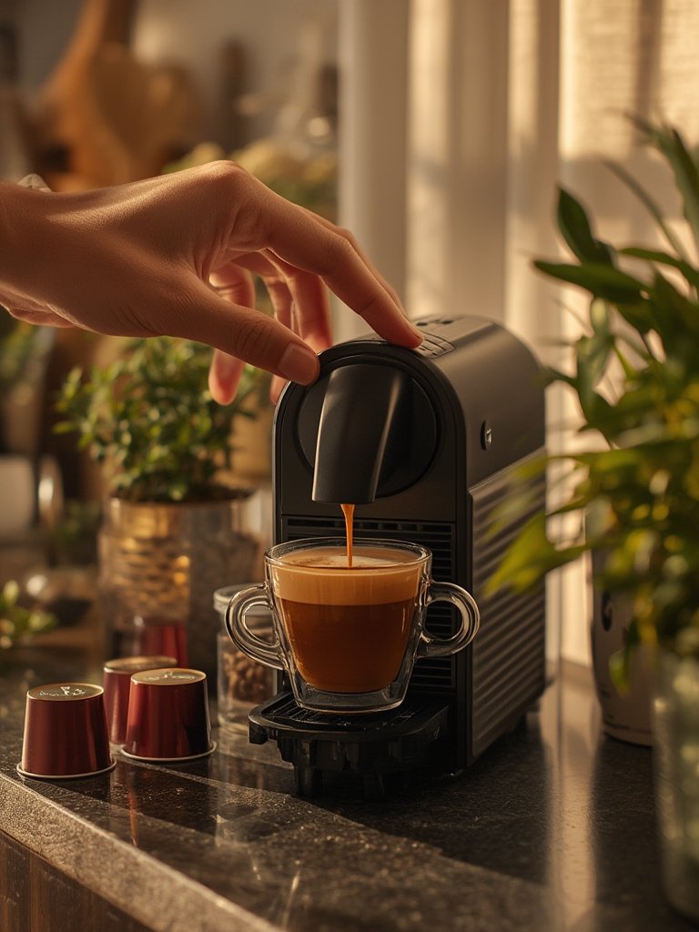 Vertuo Pop in action