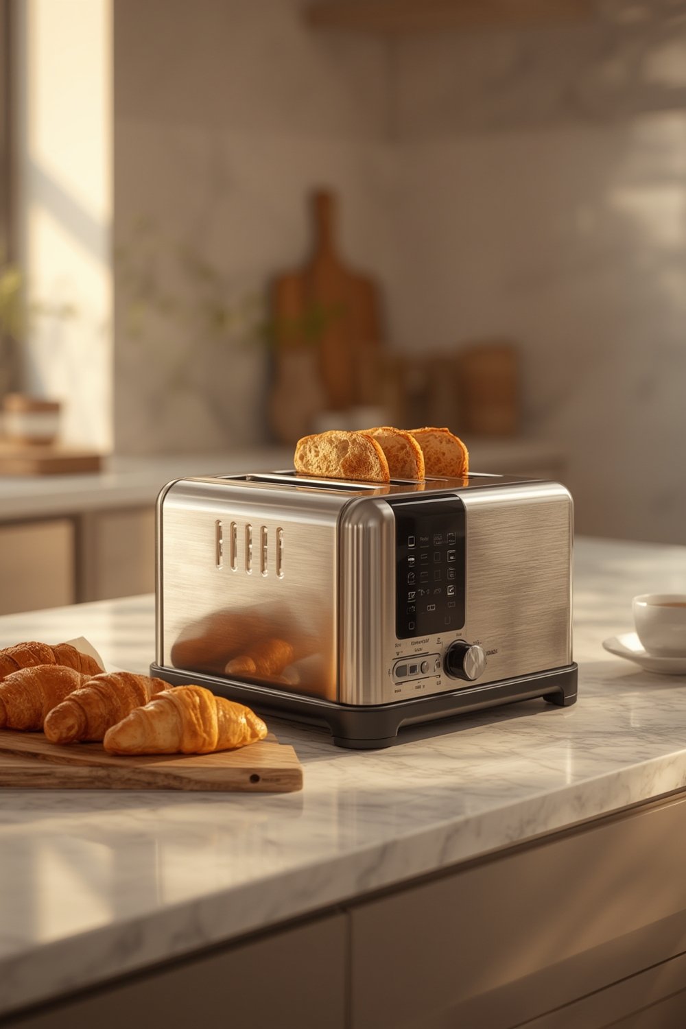 digital toaster product view