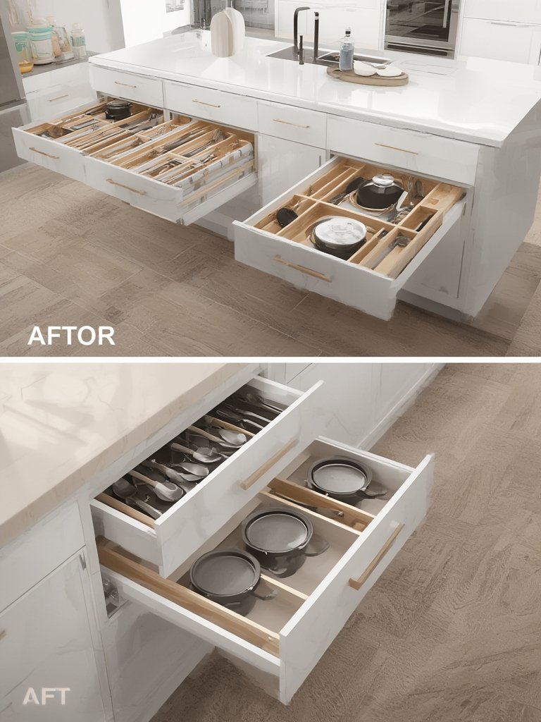 Kitchen Drawer Organization Ideas: 7 Amazing Ways to Maximize Space (Proven Guide) 4 kitchen drawer organization ideas - Illustration 3