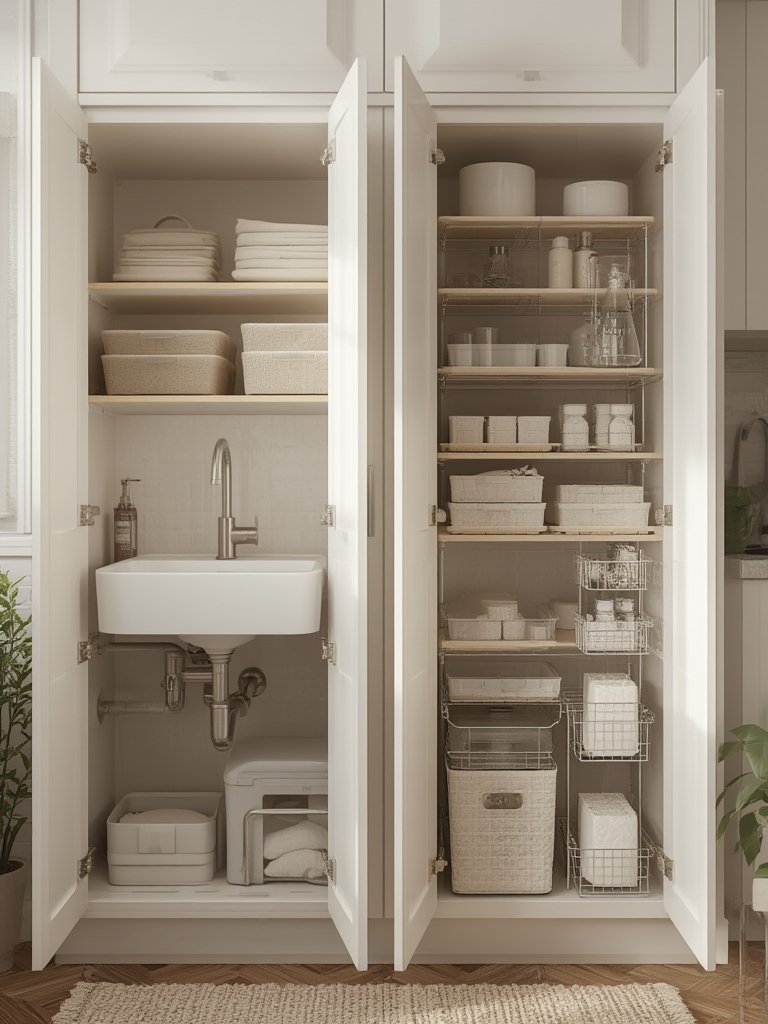 Under Sink Organization Ideas: 7 Best Ways to Maximize Space (Proven Guide) 4 under sink organization ideas - Illustration 3