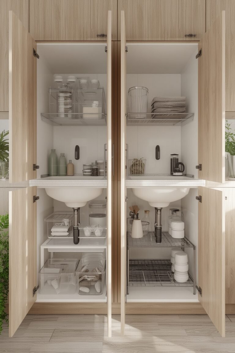 under sink organization ideas