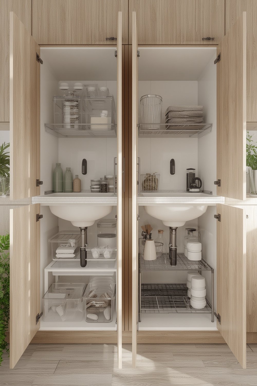 Under Sink Organization Ideas: 7 Best Ways to Maximize Space (Proven Guide) 2 under sink organization ideas - Illustration 1